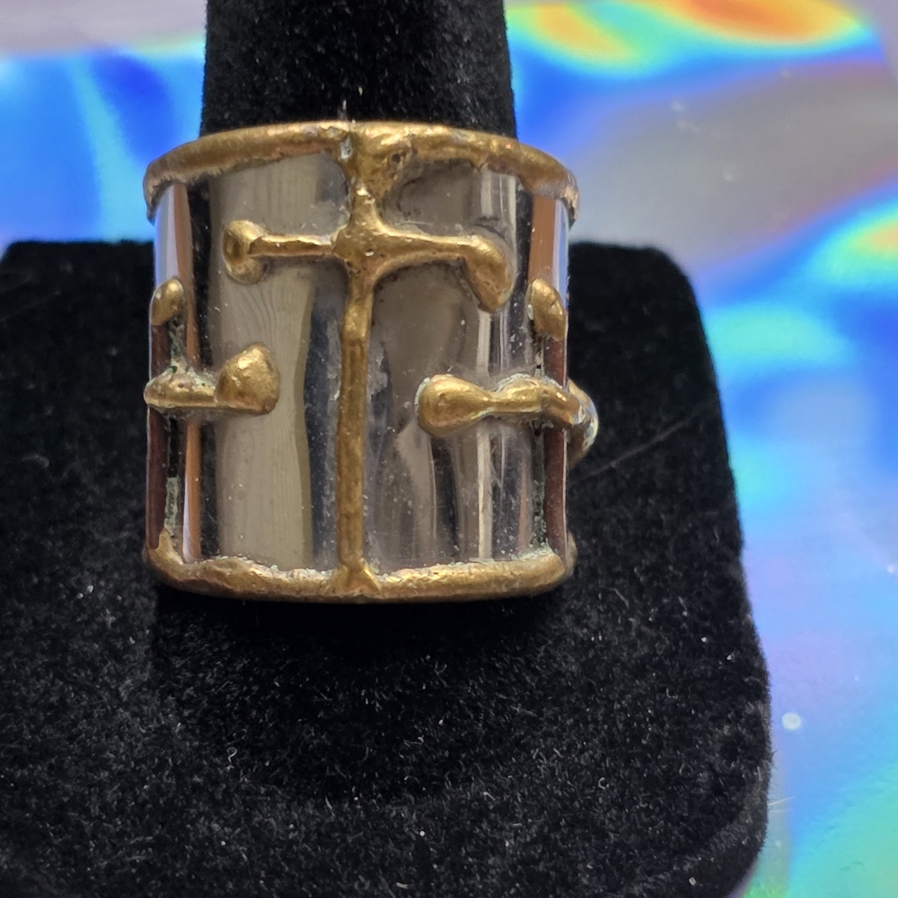 Ring Brass & Copper Cuff Item# 0079
